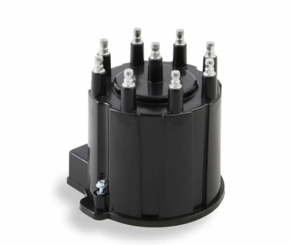 Distributor Cap & Rotor Kit - HEI Style - Black - 8139